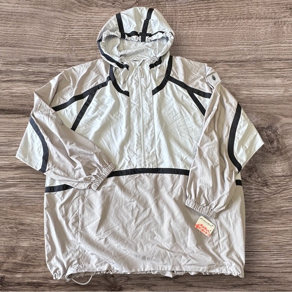 NWT Free People Care FP Like The Wind Colorblock Jacket in Goal Post Combo - Picture 6 of 7